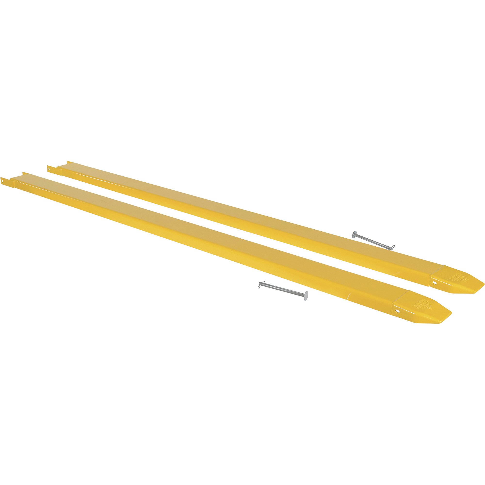 Vestil Pin Lock Style Fork Extensions — 2-Pc. Set